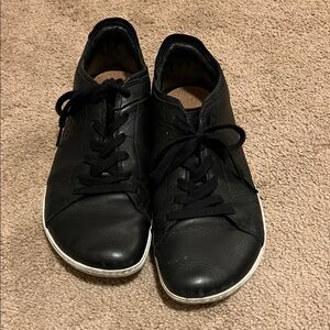Vivobarefoot Black Leather Sneakers